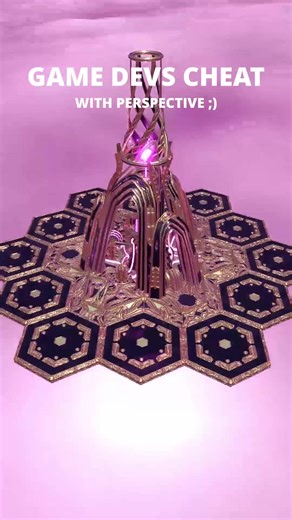 Cheating Players with Perspective #fyp #unity #unity3d #gamedev | Gamedev