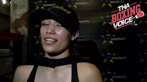 Seniesa Estrada Improves to 12-0, says WOMENS BOXING Should Be Televised More