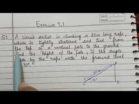 Q 1 Ex-9.1 || Class 10 ||
