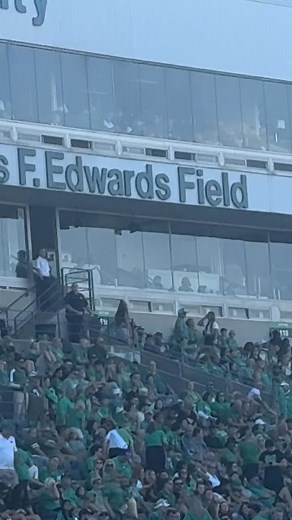 Just a quick video of Buffy doing the announcing of homecoming court at today’s game #marshalluniversity #marshallfamily #GoHerd #WeAreMarshall | Janet Six