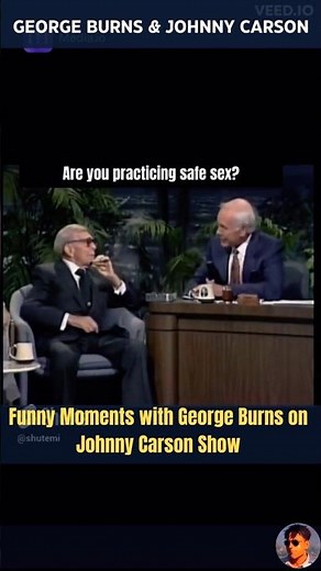 Classic George Burns on The Johnny Carson Tonight Show.