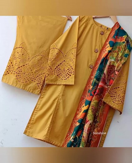 New Lawn Suit Designing Ideas For Summer 2023 | Women Fashion Ideas