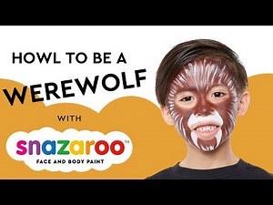 Howl To... Become A Werewolf | Fast Facepaint Tutorial