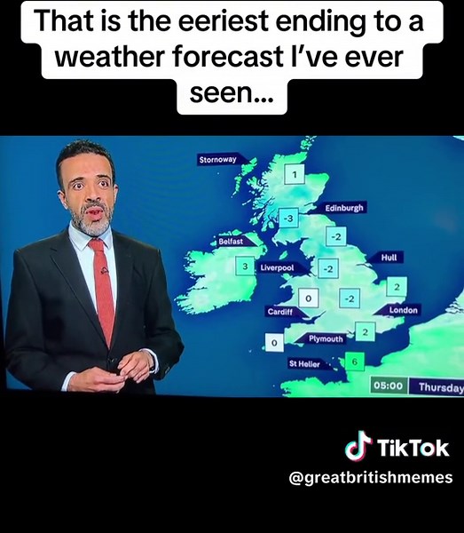 Eerie British Weather Forecast Update