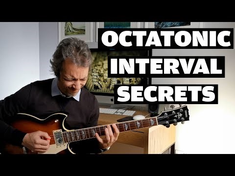 How to use the OCTATONIC SCALE over a minor chord