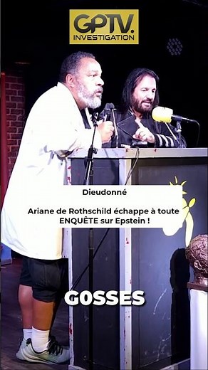 Ariane de Rothschild escapes any INVESTIGATION into Epstein! - Dieudonné