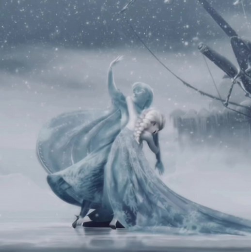 Elsa Crying Over Anna in Heartbreaking Frozen Edit