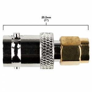 Female BNC to Male SMA connectors (5 Pack) | Atlas Scientific