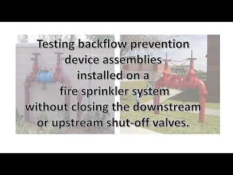 Testing Backflow Preventers on Fire Systems Without Closing the Control Valves