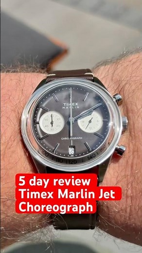 I’ve Worn the Timex Marlin Jet Chronograph for a Few Days… #timex #wristwatch