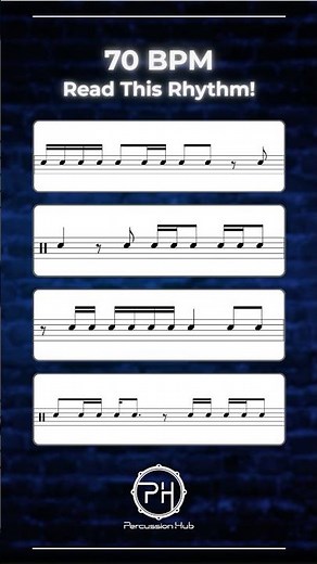 Sight Reading Challenge: Complex Rhythms at 70 BPM | Perfect for Music Students!