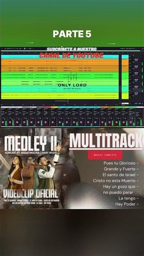 MEDLEY ii AG MUSIC - CRISTO VIVE - MULTITRACK parte 5