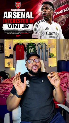 KOMBO Requested and now Arsenal has Listened to go and sign Vini Jr #premierleague #madrid #diomande