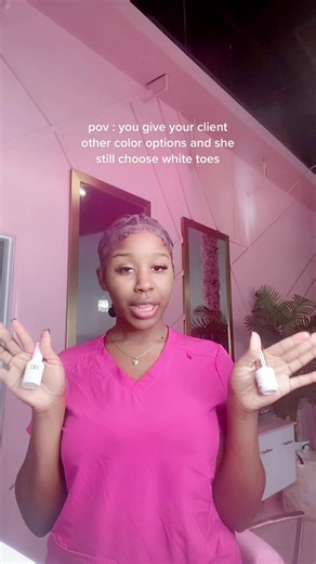 Stylish Pedicure Trends for Black Girls: White Toes