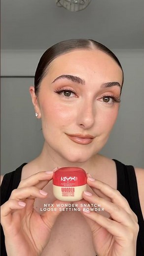 Testing the new NYX Wonder Snatch loose setting powder🤍 #drugstoremakeup #nyxcosmetics #makeup