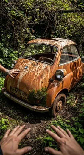1957 BMW Isetta Rust & Mud Restoration — Satisfying ASMR #carrestorationproject