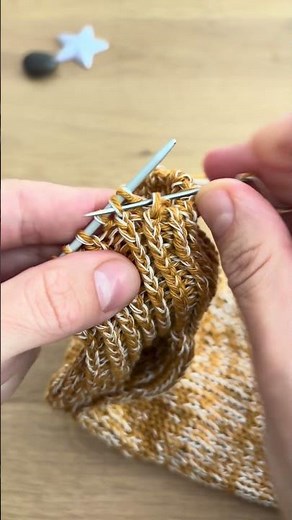 Italian cast off shortcut #knitting
