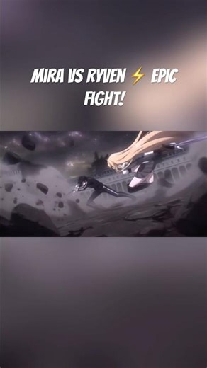 Mira vs Ryven ⚡ Epic 2-Minute Anime Fight | Energy Blades Showdown