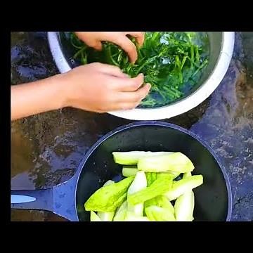 How To Boil Squash Perfectly | Baby Squash With Leaves | Naga Squash Boil | Squash Recipe |