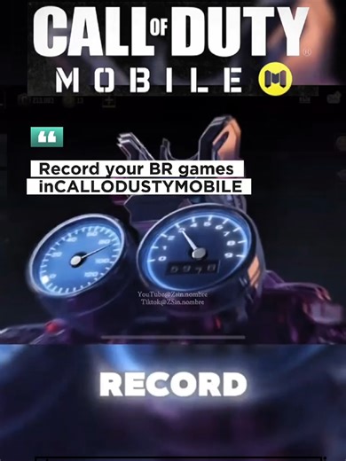 Record Your Battle Royale Games in Call of Duty Mobile