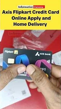 Axis Flipkart Credit card Online apply ! Axis Flipkart Credit Card unboxing 2025