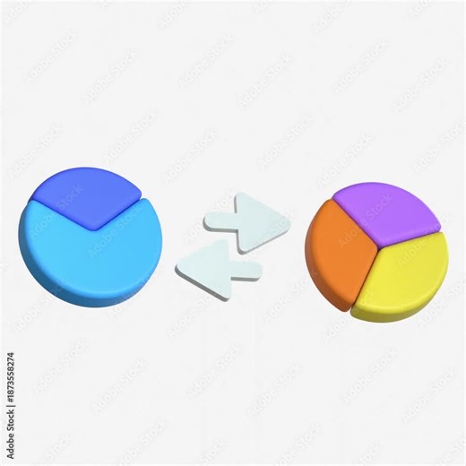 Flat vector icon illustrating side-by-side comparison, data evaluation, and analytical decision-making