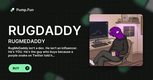 RUGDADDY $1.64K | Pump