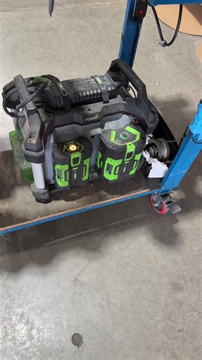 Ego powerbank for gutter coil machine