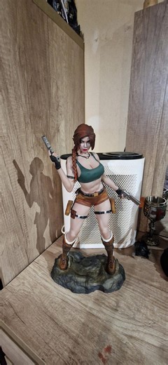 Lara Croft Figurine, Lara Statue, Tomb Raider Collectible Figurine, Lara Croft Fan, Lightweight Resin Statue, 3D Printed Statue - Etsy UK