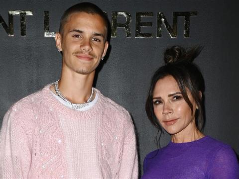 Victoria Beckham supports son Romeo at Fashion Week amid family drama