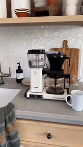 We are a little too obsessed with our office coffee pot ☕ Our favorite local coffee shop is right next to the office, so we love to pick up beans & have fresh coffee all morning long. Already dreaming up who we can gift a matching Moccamaster Temple Coffee to for the holidays! Looking for more gifting inspiration? Check out our holiday shops curated exclusively with Perigold: https://perigold.visitlink.me/dN183Z @shopdesignalchemy @moccamasterusa @templecoffee | Perigold