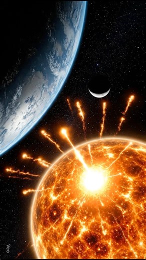 53K views · 1K reactions | Solar flares onto the surface of the earth  #space #StarsEverywhere #SpaceX #nasa #universe | Universe Wonders | Facebook