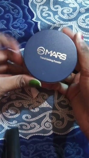 Mars translucent powder🤩 settings powder#makeup