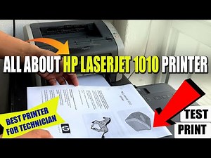 HP Laserjet 1010 Printer Test Print and Installation