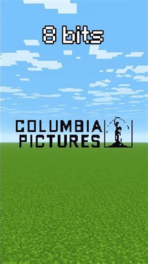 Minecraft Columbia Pictures 64 bits 32 bits 16 bits 8 bits 4 bits 2 bits 1 bit