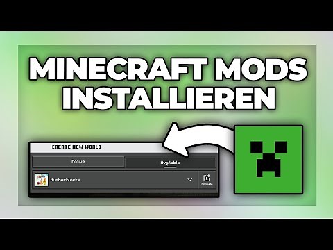 Minecraft Mods installieren & aktivieren - Bedrock Tutorial