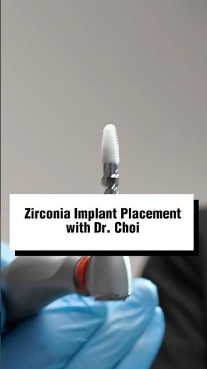 Metal-free zirconia implant placement w/ Dr. Choi #holistic #holistichealth #dentalimplants #dallas