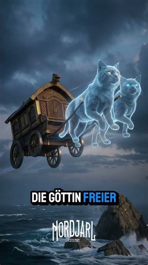 Vikings feared a goddess because of her cats. #vikings #mythology #ancient