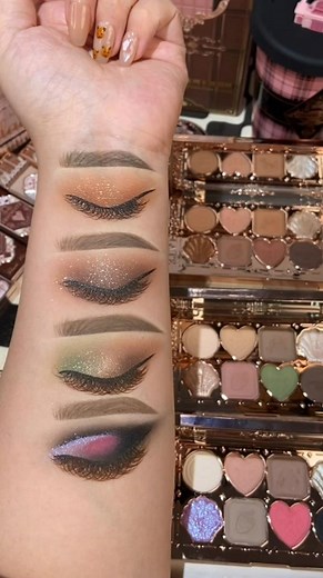 Easy eyeshadow tutorial! 💗You can totally do this! ✨#flowerknows #eyeshadowtutorial #makeuptips #makeup #chocolateshopseries