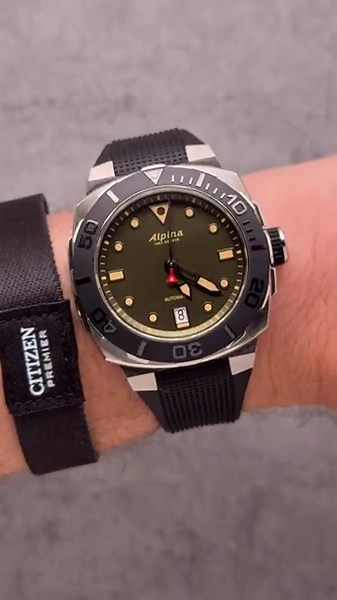 New Alpina Seastrong Diver Extreme Automatic #watches #luxurywatches