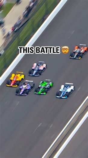 Indianapolis Motor Speedway on Instagram: "SIX CARS, ALL-OUT 🤯 @indycarradio provided an electric call for the Lap 109 restart in this year's #Indy500!"
