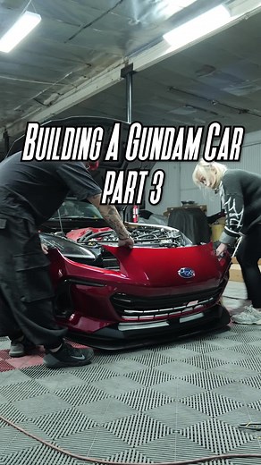 Gundam BRZ Build Part 3: Satin White Wrap and Reassembly