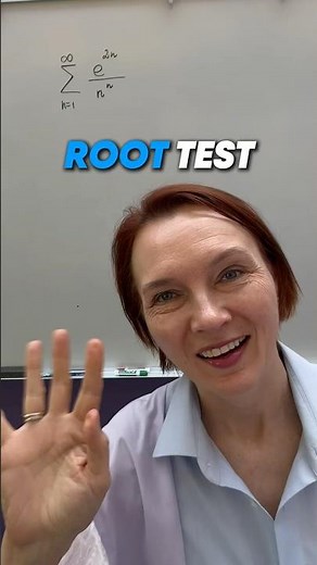 Root test for convergence