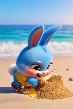 Sand Castle Fun with Bunny | Creative Play Game 🏖️🐰