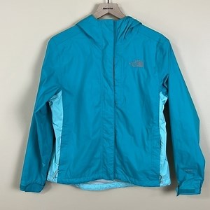 Two tone North Face rain jacket