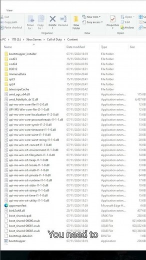 BO6 ERROR 0x800700c1 FIX PC #shorts #cod #blackops6 #errorfix #microsoft #xboxgamepass
