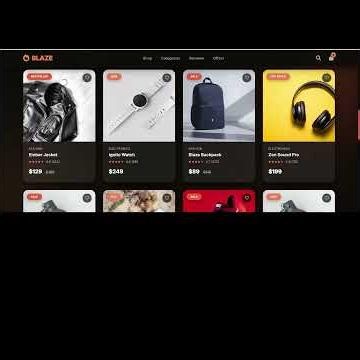 FREE Ecommerce Website Source Code 🔥 HTML CSS JavaScript #shorts