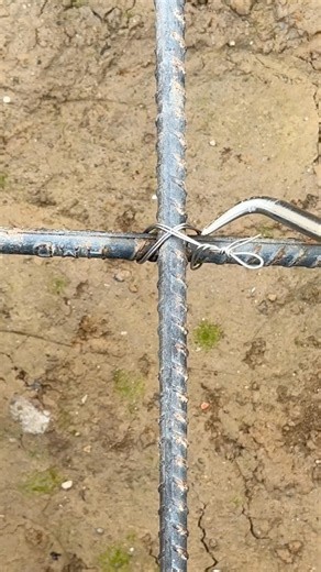 Steel Bars Binding Trick !