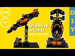 Lego Display Stand DIY for Speed Champions Racing Cars
