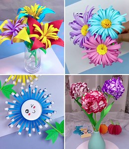 162K views · 4.9K reactions | How To Make Paper Flower Crafts for Kids :) | Quilling Made Easy | Facebook